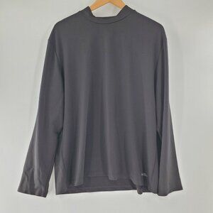 Genuine Dickies XL‎ Long Sleeve Black/grey Turtleneck Man's Shirt 92% Polyester